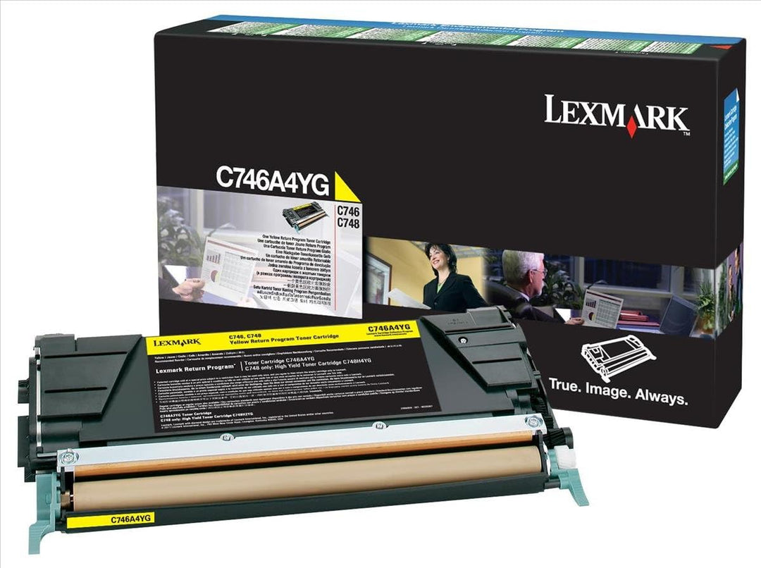 Lexmark C746A1YG Toner Cartridge, gelb, gelb