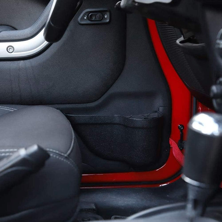 Vordertür-Aufbewahrungshalter, 2-tlg. Vordertür-Aufbewahrungsbox Seiteneinsatz-Organizer-Fach Passen