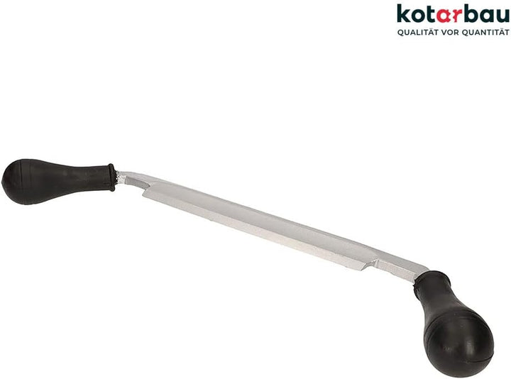 KOTARBAU® Geschmiedetes Zugmesser 460mm Professionelles Wagnermesser für Holz, 460mm