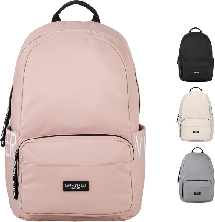 LARKSON Schulrucksack Mädchen & Jungen Teenager - No 3 - Rucksack Damen & Herren für Schule - 16" La