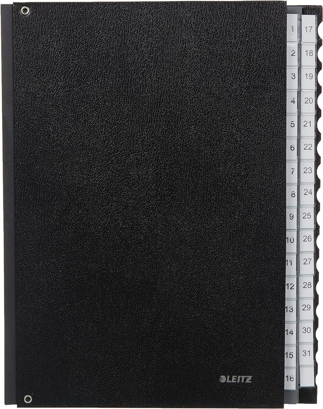 Leitz 59310095 Pultordner 1-31, 32 Fächer, PP, schwarz