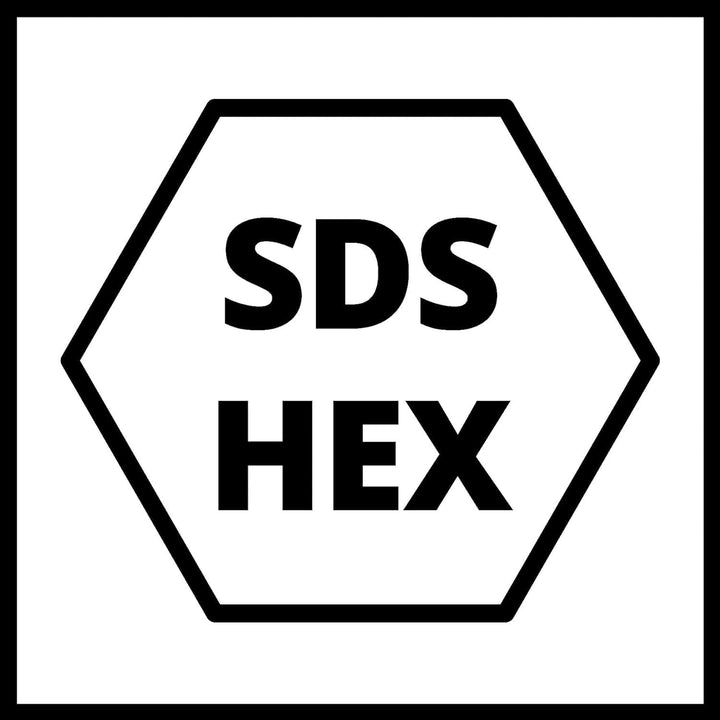 Einhell Abbruchhammer TC-DH 43 (1.600 W, 43 J Einzelschlagstärke, robuste SDS-hex-Werkzeugaufnahme,