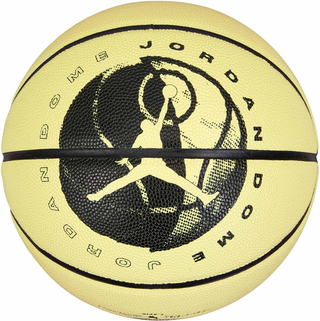 Nike Jordan Ultimate 8P Basketball Ball, Lemon