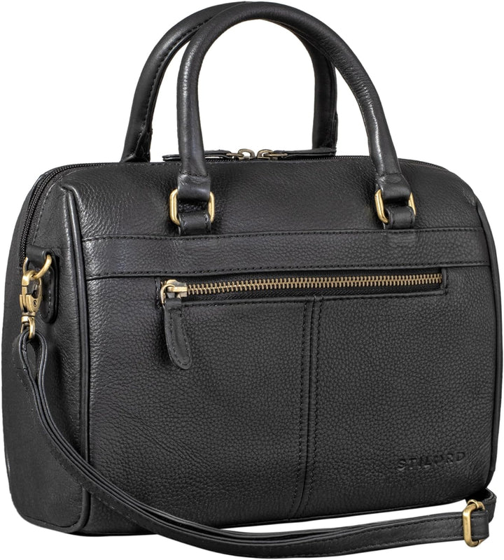 STILORD 'Cassandra' Leder Handtasche Damen Fashion-Tasche Ledertasche Henkeltasche Umhängetasche und