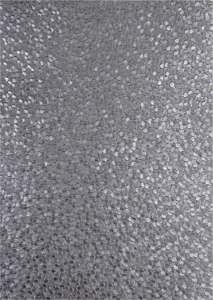 Netuno 50 Blatt Perlmutt-Graphit Dekorpapier, geprägt- Schuppenmuster, 180x250mm, Prägekarton, Struk