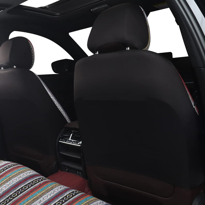 SOBONITO Auto-Sitzbezüge Vordersitze,Auto-Sitzbezug Set Universal für Fahrersitz und Beifahrer Auto-