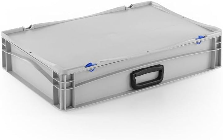 Transportkoffer mit Tragegriff | Kunststoffkoffer zum Lagern und Transportieren | Werkzeugkoffer (60