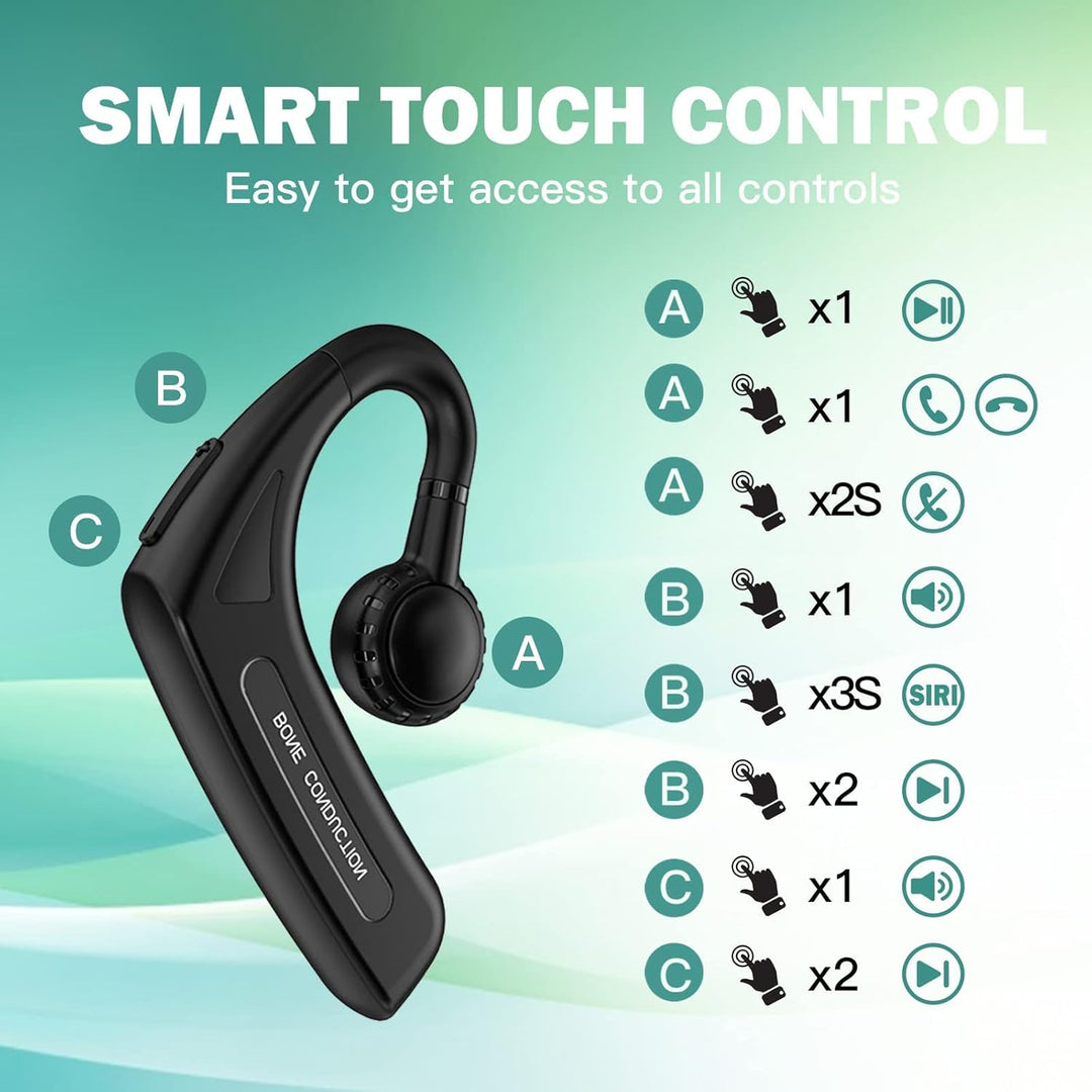 Open Ear Kopfhörer kabellos Headset Bluetooth Single Luftleitung Knochenschall Sportkopfhörer mit Oh