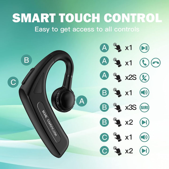 Open Ear Kopfhörer kabellos Headset Bluetooth Single Luftleitung Knochenschall Sportkopfhörer mit Oh