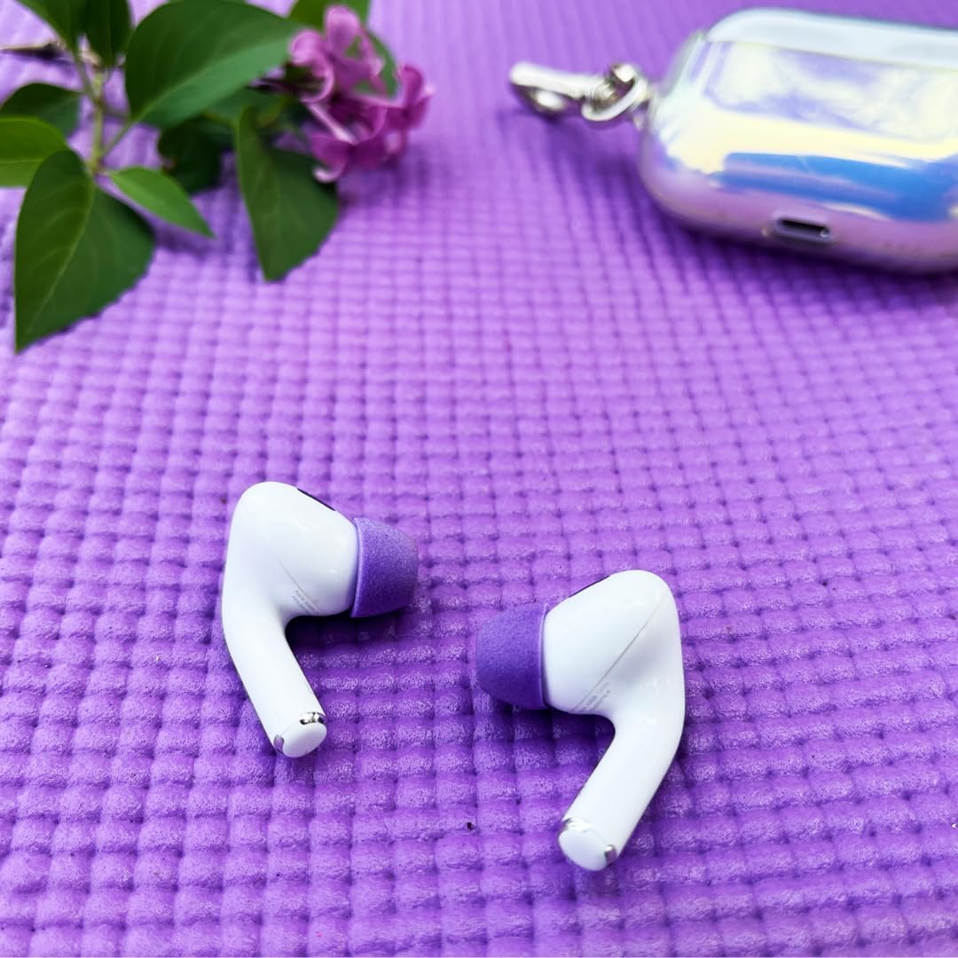 Comply TrueGrip Ohrstöpsel, für Airpods Pro Gen 1 & 2, Lilac, Grösse L L Lilac, L Lilac
