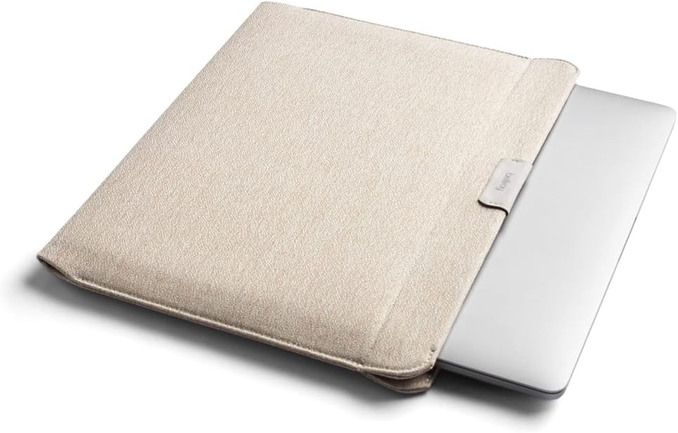 Bellroy Laptop Sleeve (16’’ Laptop, wasserabweisendes recyceltes Gewebe, Magnetverschluss) - Saltbus