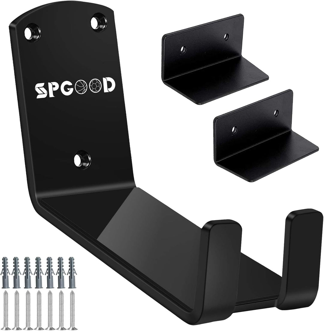SPGOOD Fahrrad Wandhalterung 3 IN 1 Fahrradhalterung Wand Bike Wall Mount -1xWandhalter & 2x Stützwi