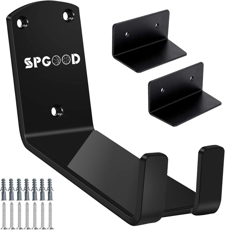 SPGOOD Fahrrad Wandhalterung 3 IN 1 Fahrradhalterung Wand Bike Wall Mount -1xWandhalter & 2x Stützwi