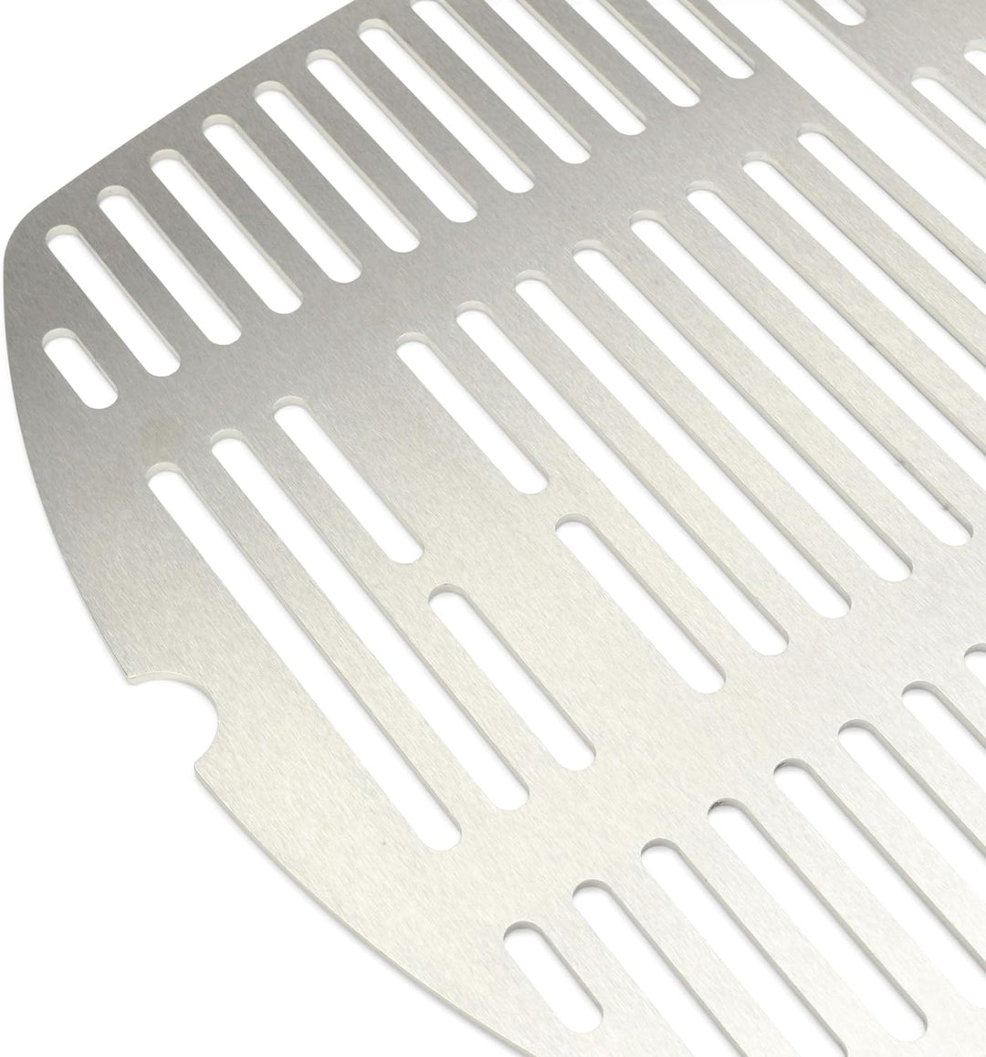 Edelstahl INOX Grillroste für die Weber Q200/2000 Baureihe | spülmaschinenfest - Set aus 2 Hälften G