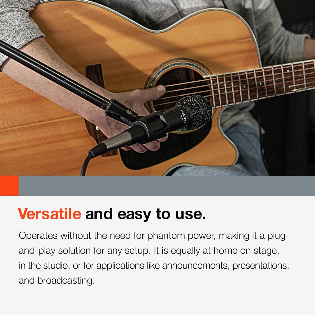 Tascam TM-82, schwarzes