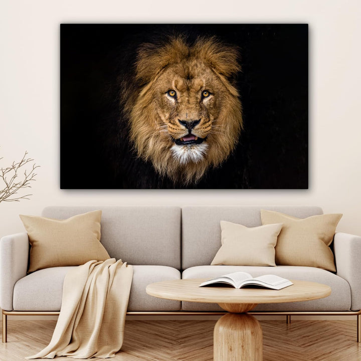 MuchoWow© Leinwand Gross 120x80 cm XXL Deko Schlafzimmer Aesthetic Leinwandbilder Wohnzimmer Gemälde
