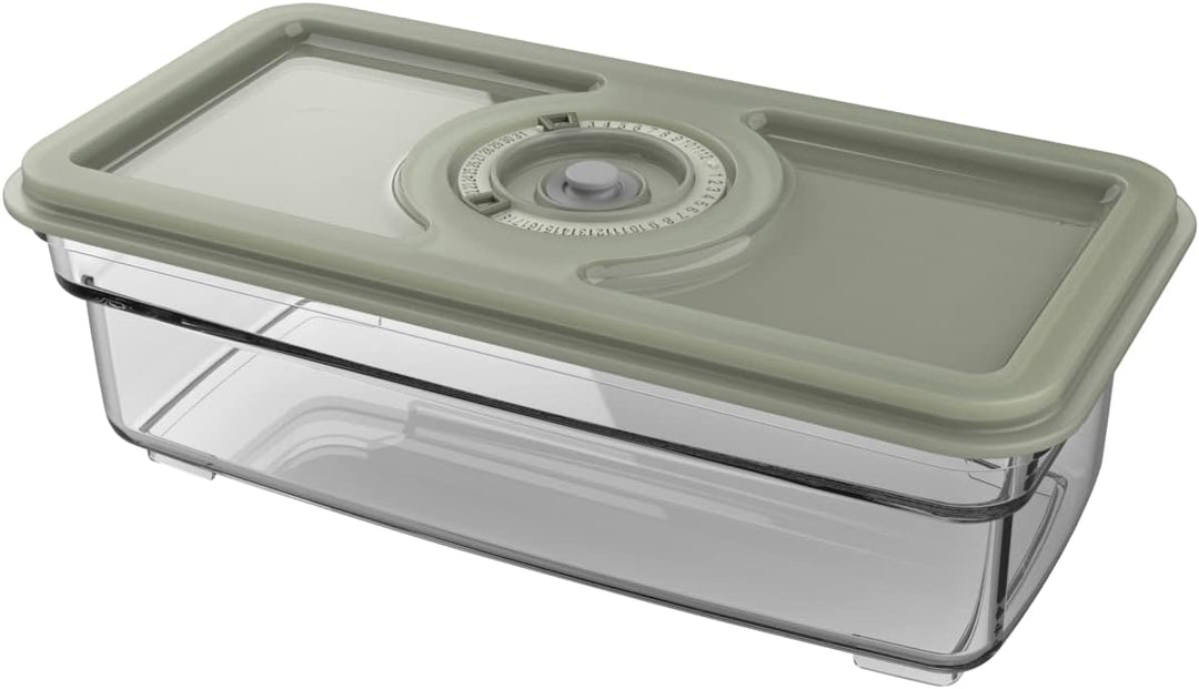 AEG AVFB1 Vakuumierbehälter-Set (2 Behälter, 1,6 & 1,0 Liter, Konservierung von Lebensmitteln & Nähr