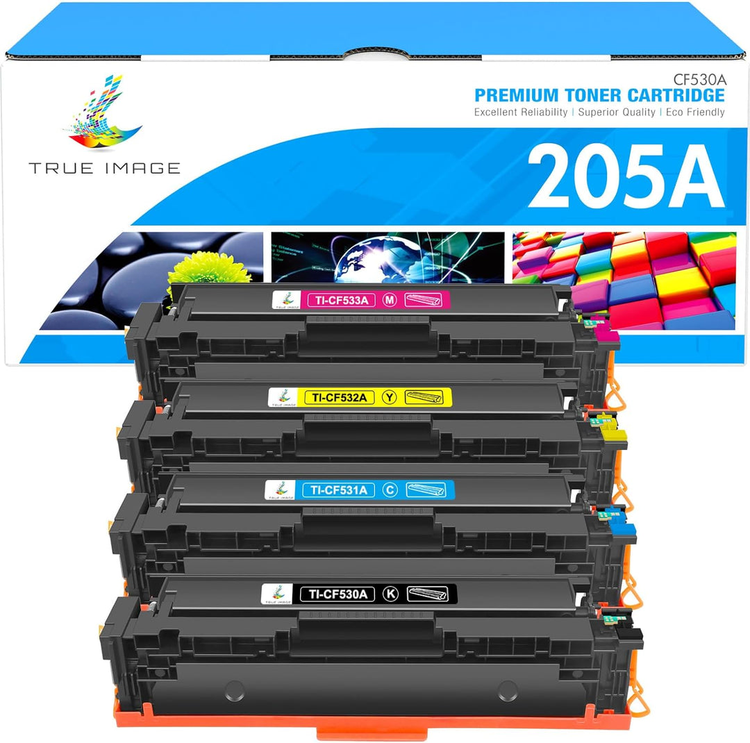 TRUE IMAGE Kompatibel Tonerkartusche als Ersatz für HP 205A MFP M181fw Toner Color LaserJet Pro M180