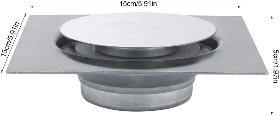 Bodenablauf Edelstahl Duschablauf Shower Drain Sieb Protector für Badezimmer Waschküche Küche Zubehö