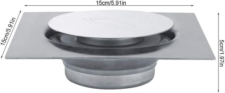 Bodenablauf Edelstahl Duschablauf Shower Drain Sieb Protector für Badezimmer Waschküche Küche Zubehö