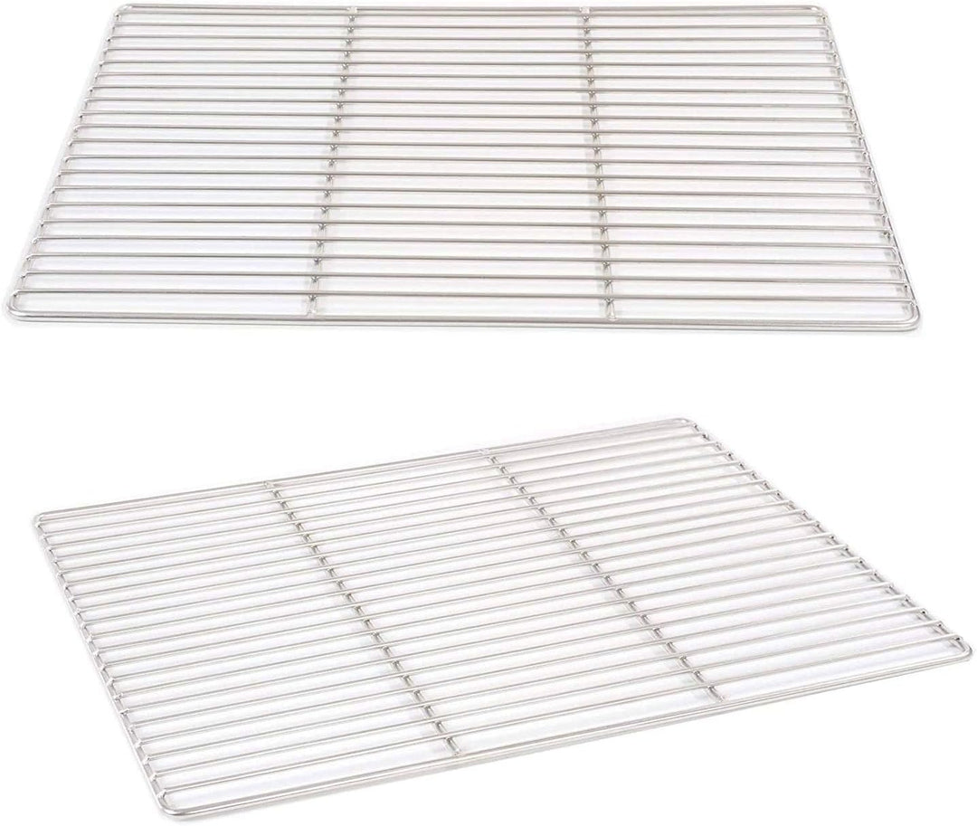 Grillrost 60 x 35 cm aus Edelstahl rostfrei und elektropoliert