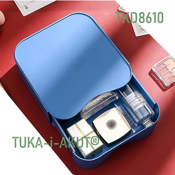 TUKA-i-AKUT [3x Stapelbar Desktop Organizer Schubladenbox Frei Kombinierbar, Schreibtisch Storage Ut