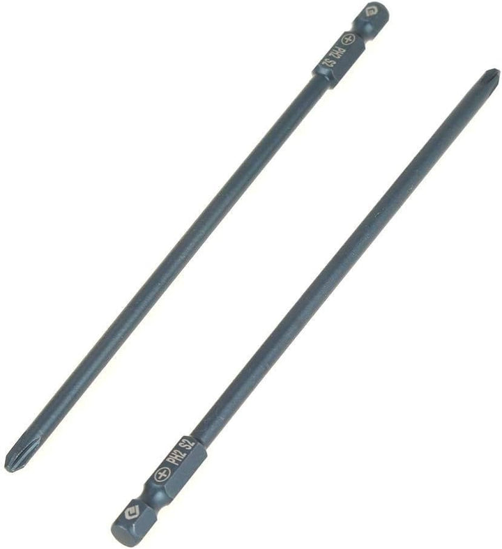 10 pcs150mm Schraubendreher Lange Kreuzschlitzschraubendreher-bits Set S2 1/4 inch Sechskantschaft P