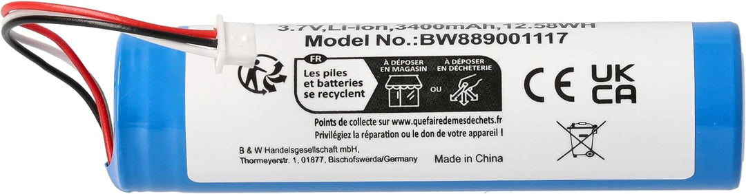 vhbw Akku kompatibel mit Philips Avent SCD843/26, SCD845/26, SCD841, SCD841/26 Babyphone Babytalker