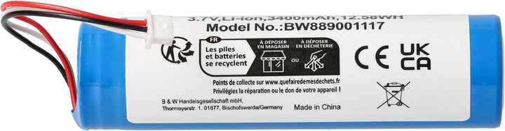 vhbw Akku kompatibel mit Philips Avent SCD843/26, SCD845/26, SCD841, SCD841/26 Babyphone Babytalker