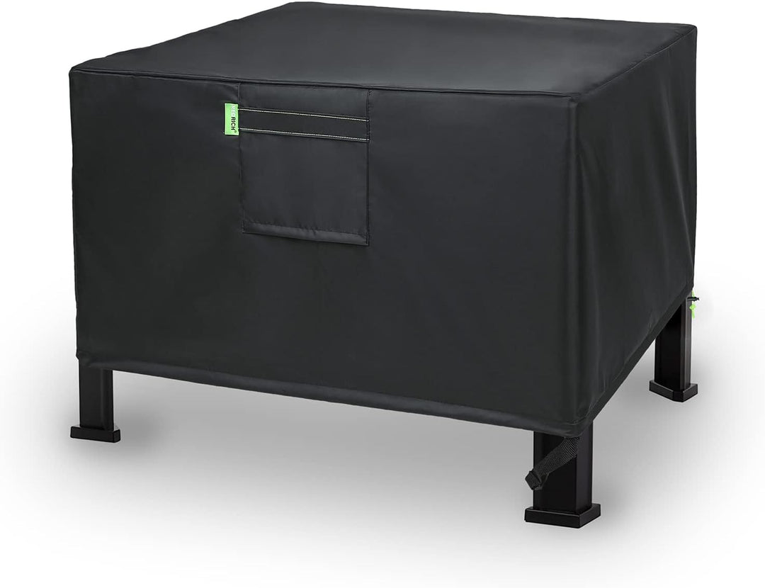 REDRICH Feuerschalen-Abdeckung, quadratisch, strapazierfähig, für den Aussenbereich, vollständige Ab