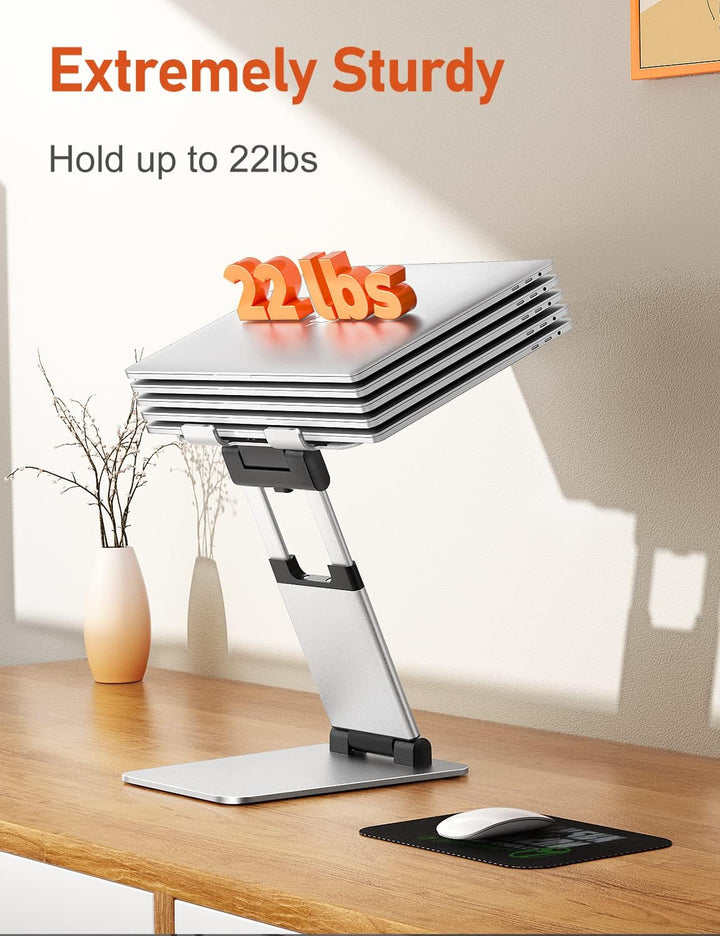 Laptop Ständer Im Stehen Arbeiten, Hoch Höhenverstellbar Laptopständer, Notebook Stand, Erstellen Si