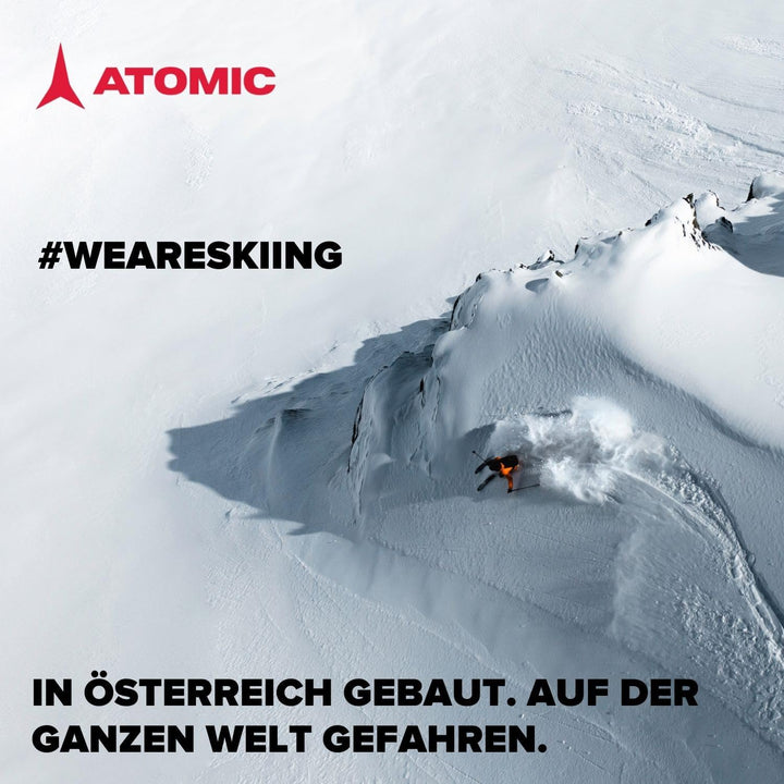 ATOMIC AMT Skistöcke - Hochwertiger 3* Aluminium Skistock - Ergonomischer Griff am Stock - Verstellb