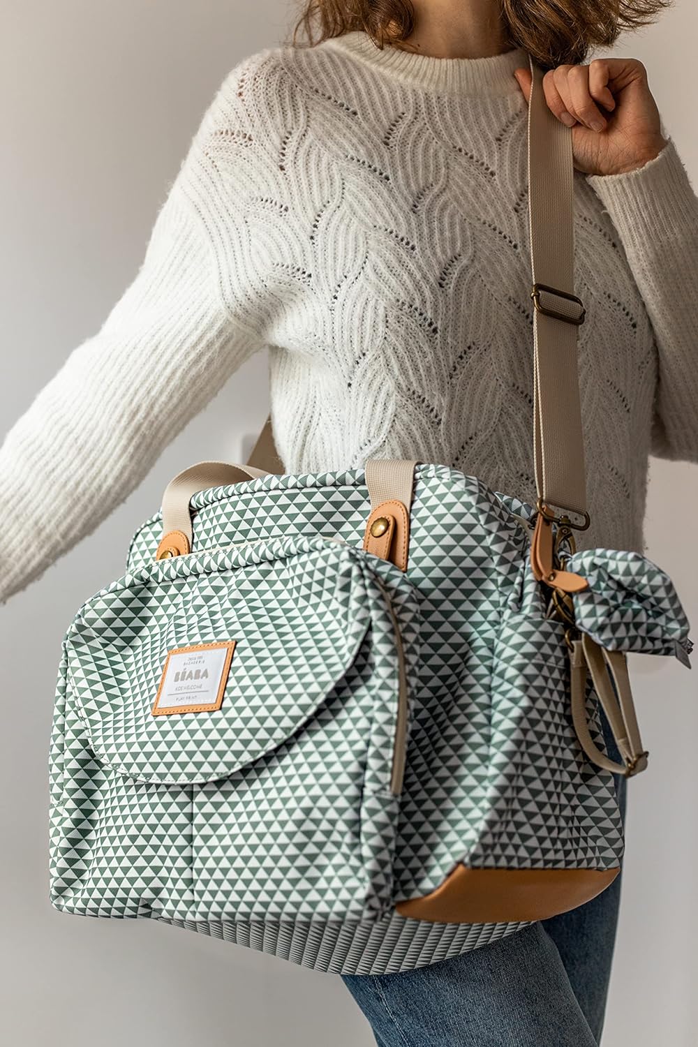 BÉABA, Genève II Wickeltasche, modular, grosses Fassungsvermögen, mehrere Staufächer, abnehmbare Vor
