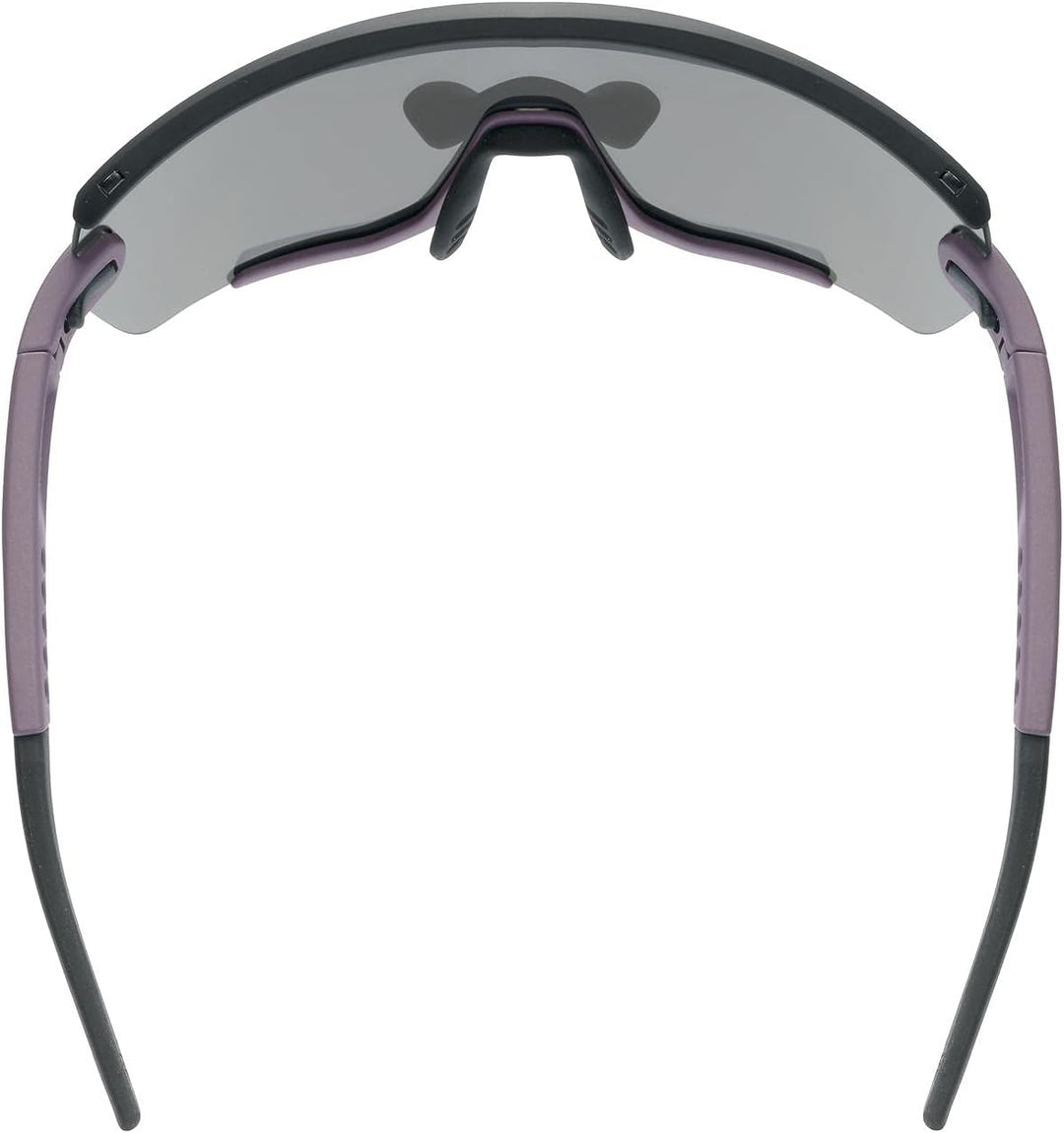uvex Unisex Sportstyle 236 S Set Sportbrille (1er Pack) Einheitsgrösse plum black mat/silver, Einhei