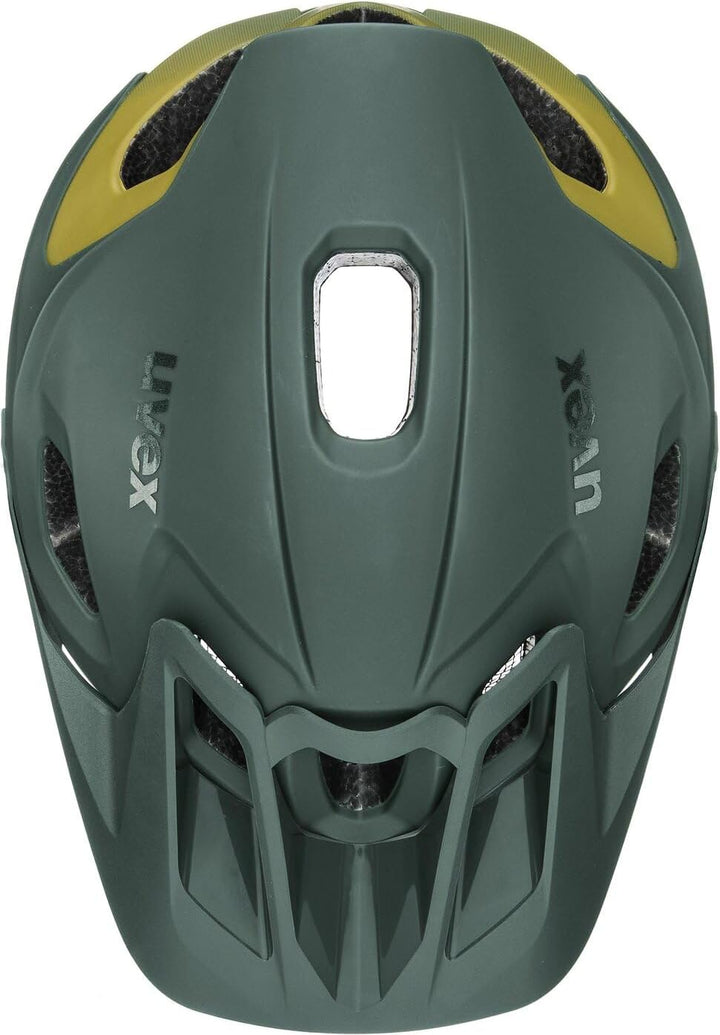 Uvex Quatro Integrale Tocsen All Mountain Enduro MTB Fahrrad Helm grün 2023 56-61 cm, 56-61 cm