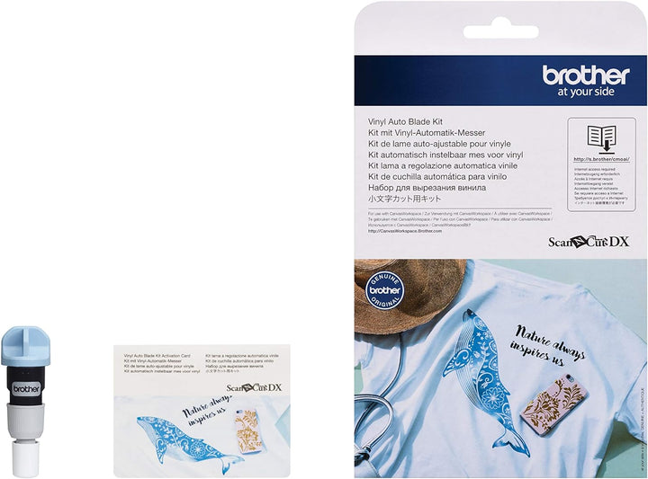 Brother CADXVBKIT1 ScanNCut DX Auto-Klingen-Set aus Vinyl, ohne