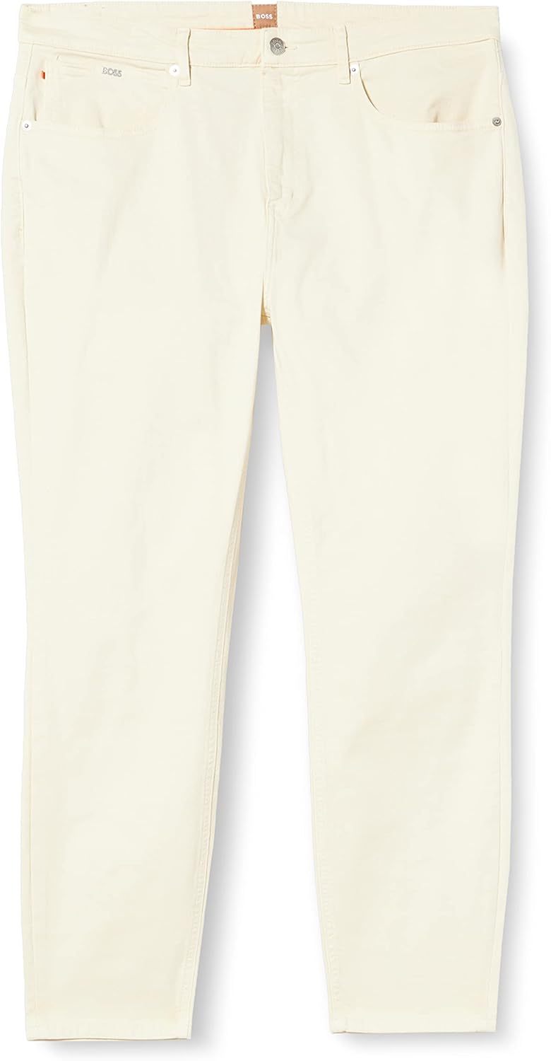 BOSS Damen Jackie Slim Mr C Bc Jeans_Trousers 30 Open White118, 30 Open White118
