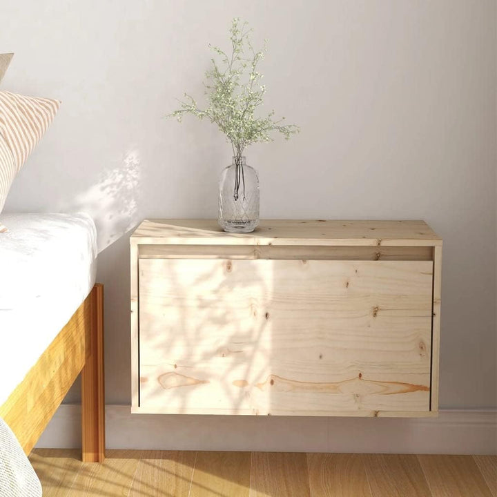 WIFESE 60x30x35 cm Wandschrank TV Schrank HĂ€ngeschrank Nachttische TV Board HĂ€ngende Nachtkommode fĂŒ