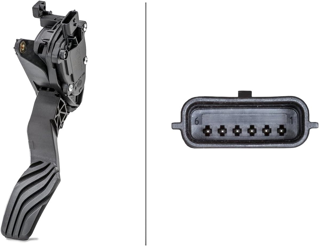 HELLA 6PV 012 902-701 Sensor, Fahrpedalstellung - für Links-/Rechtslenker - Automatikgetriebe