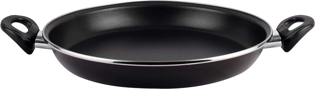 Magefesa Schwarz Paella-Pfanne, Emaillierter Stahl Antihaftbeschichtung, 34_cm, 34_cm