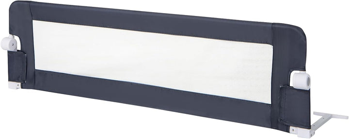 COSTWAY Bettgitter klappbar, Bettschutzgitter mit Verstellbarer Gurte, EIN-klick-Faltung, Rausfallsc