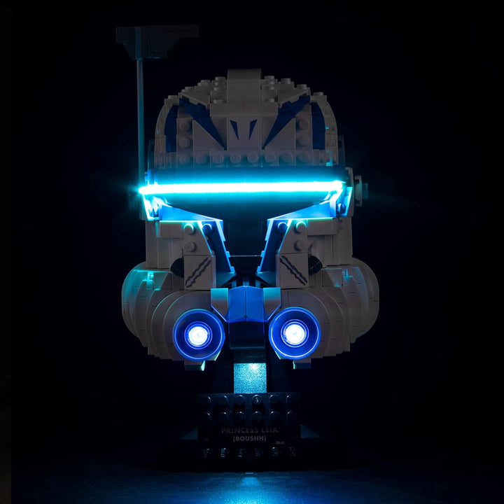 Led Licht Set für Lego Captain Rex Helm 75349, Led Beleuchtungs Set für Lego Star Wars Captain Rex H