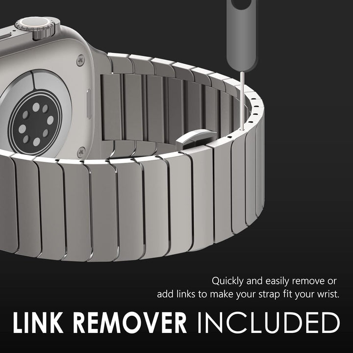 NewWays 38mm 40mm 41mm Kompatibel mit Apple Watch Armband,Edelstahl Gliederarmband ErsatzarmbÀnder G