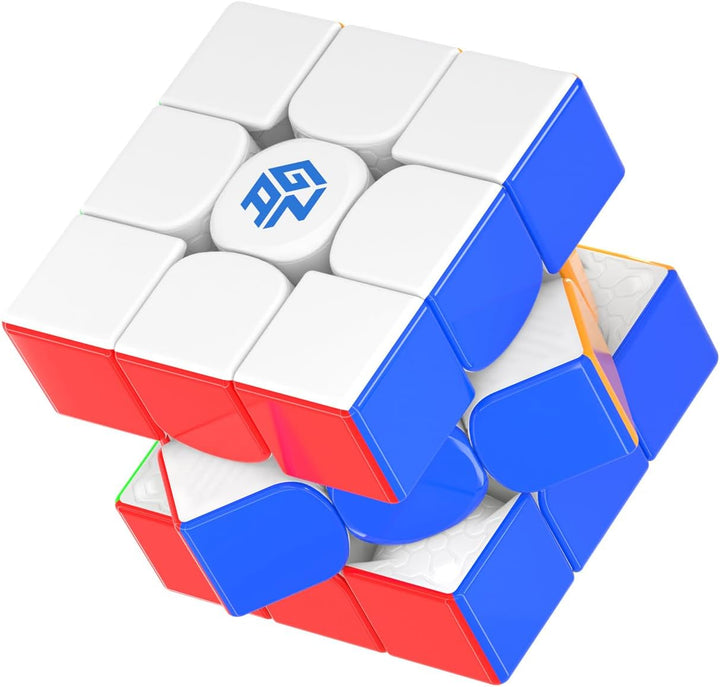 GAN 15 Maglev Zauberwürfel Magnetisch Speed Cube 3x3, Magischer Speed Cube, mit Flügelförmige Numeri