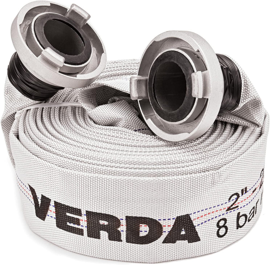 Schlauch 2" mit C Storz Flachschlauch Bauschlauch Feuerwehrschlauch 2'' 20m WZ20