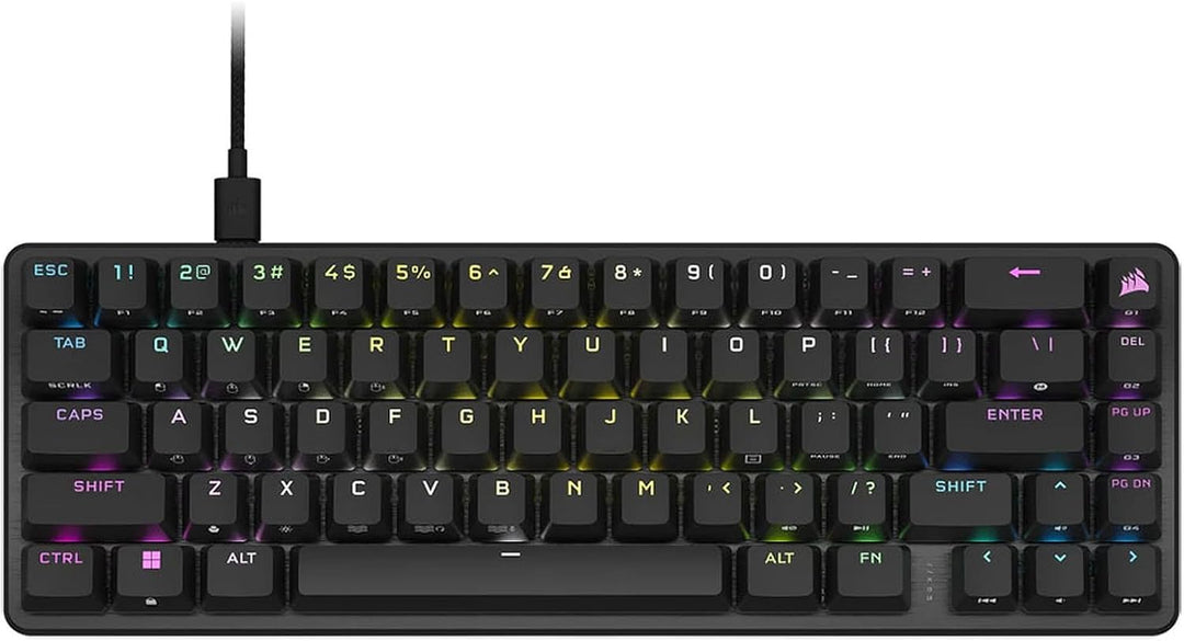 Corsair K65 Pro Mini RGB 65% optische mechanische Gaming-Tastatur – OPX-Schalter – PBT Double-Shot K
