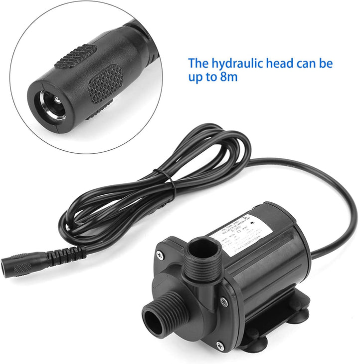 DC 24V Bürstenlose Tauchwasserpumpe 2000L/H -20℃ -90℃, Tauchpumpe