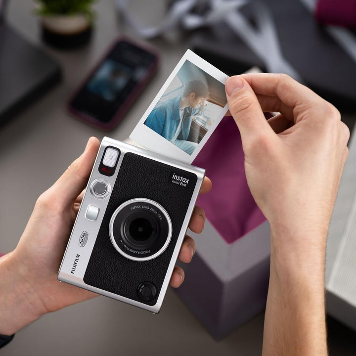 INSTAX Mini EVO Black (USB-C) Kamera Schwarz, Kamera Schwarz