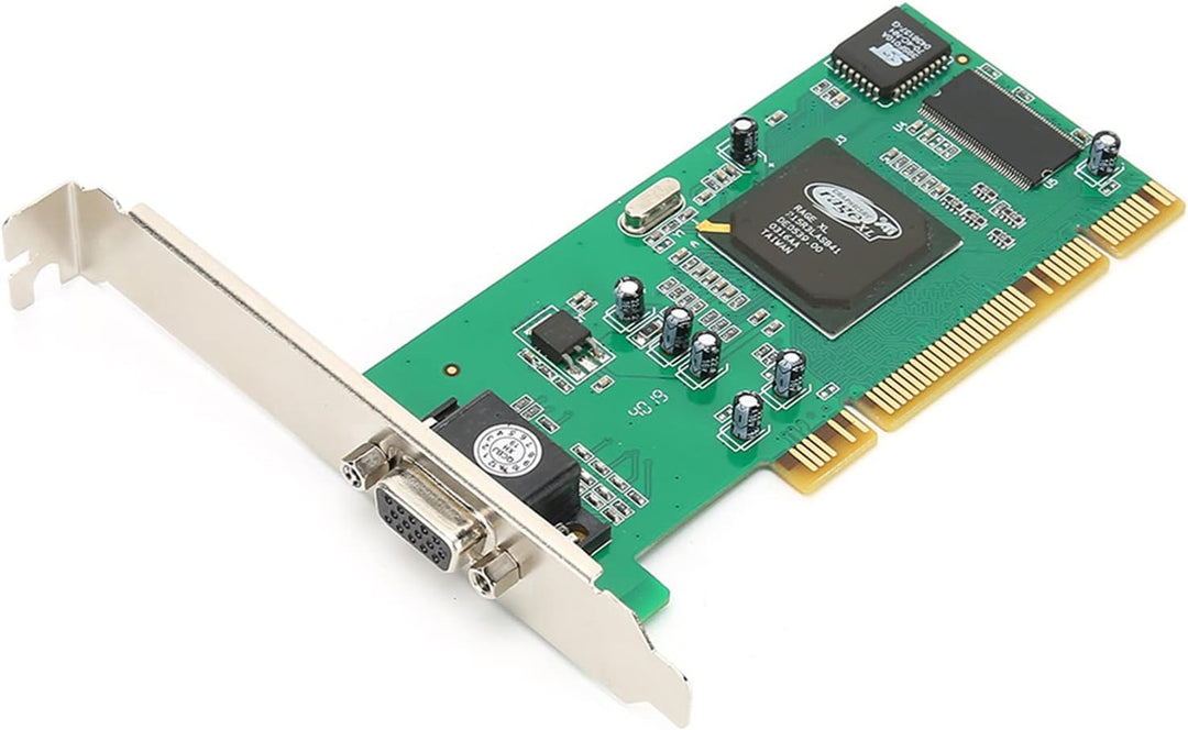 Dpofirs 32-Bit-8-MB-PCI-Grafikkarte für Desktop-Computer, 64-Bit-PCI-X-Universarafikkarte für Mother