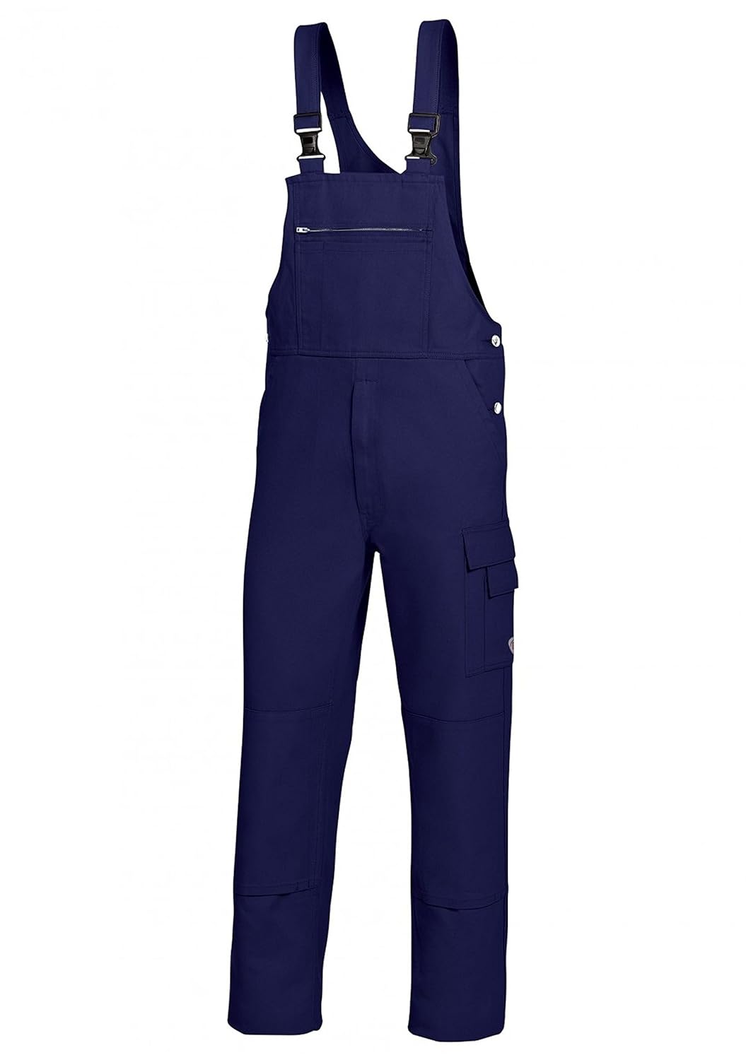 BP Workwear Basic 1482-060-10 Latzhose - Stoffhosenträger mit Gummieinsatz - Taschen für Knieschoner
